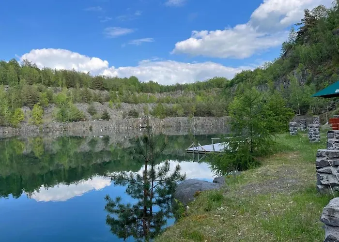 In Czech Forest With Pool